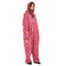 Snuggs Blanket Onesie Fuchsia Geometric